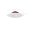 Satco 15W LED Fire Rated 6 In Direct Wire Directional Downlight Round White CCT Sel Dim 120V S11881 - alternate 3